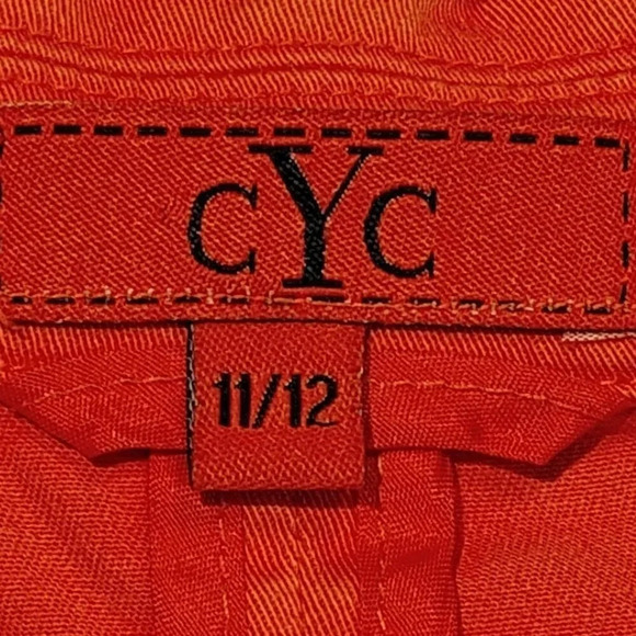 CYC Women's Orange Long Sleeve Zipper Tailored Jacket in Size 11/12 - Picture 3 of 12